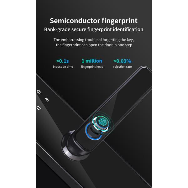 S811 Wifi Lock Tuya Zigbee TTlock Биометрический отпечаток пальцев Умный цифровой дверной замок