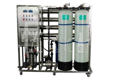 Planta de tratamento da água do RO da água potável 2000LPH com a membrana 4040 para a fábrica da água