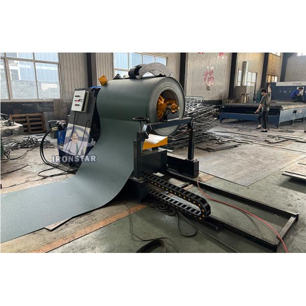 6 rib trapezoidal and 6 rib bamboo tile double layer roll forming machine in Romania 2 layer roll forming machine