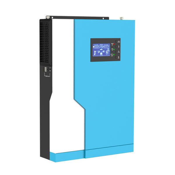 Without Batteries Wifi Wall-Mounted 5500W 48V Pure Sinewave Dc To Ac Converter All In One Mppt Solar Inverter