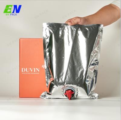 High Barrier Foil Aluminum Size in 1L 3L 5L 10L Bag in box For Wine