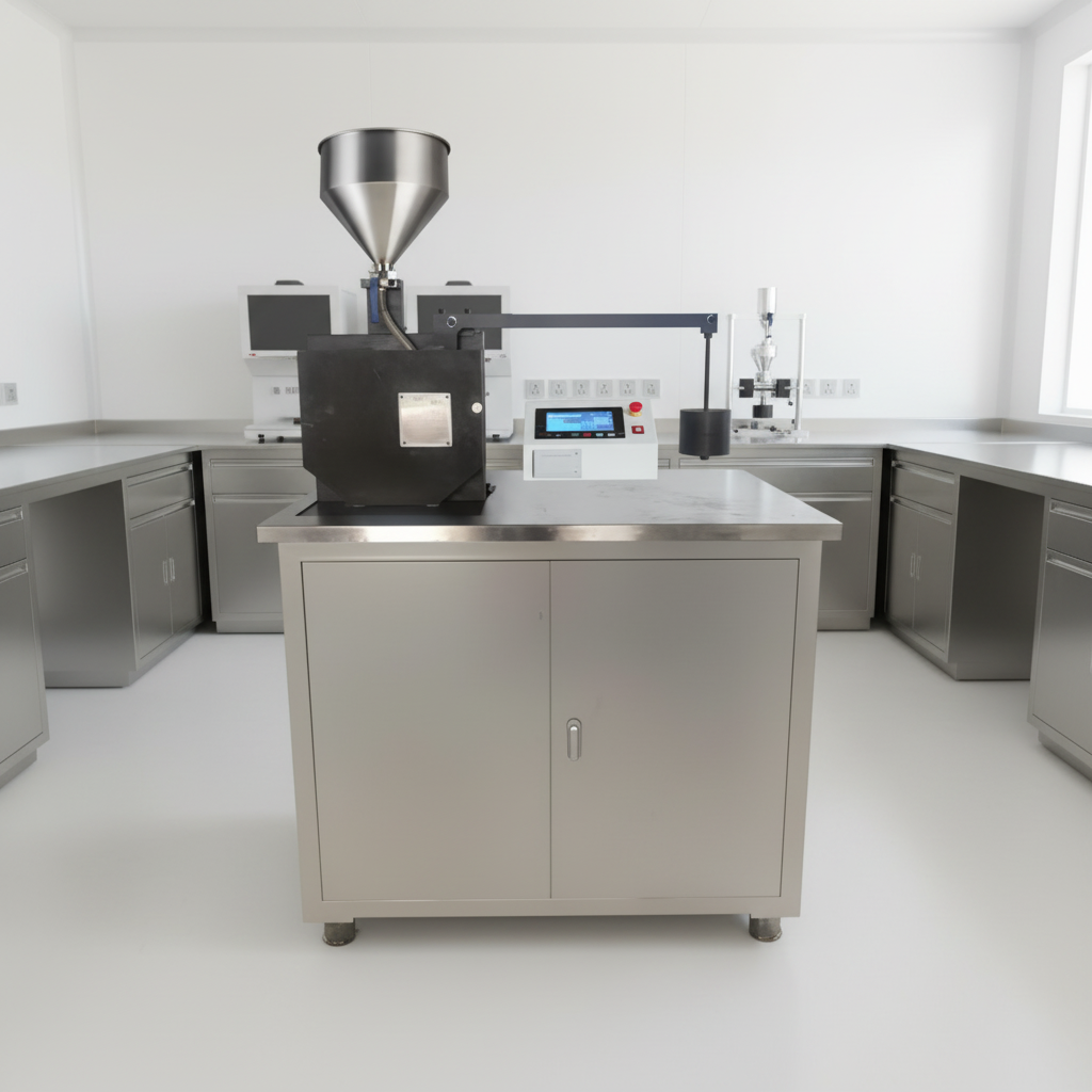 ASTM G65 Rubber Wheel Dry and Wet Sand Abrasion Test Machine Laboratory Rubber Wheel Abrasion Tester