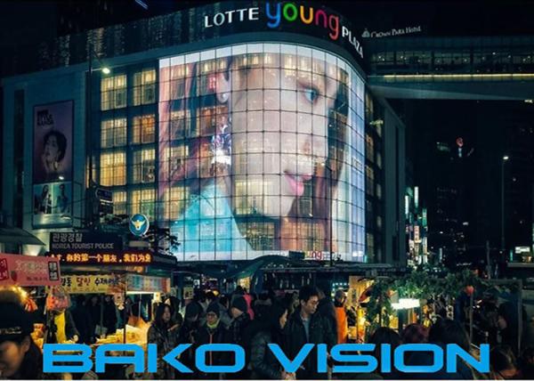 IP65 Waterproof Transparent LED Screens See Through P5.2mm High Brightness