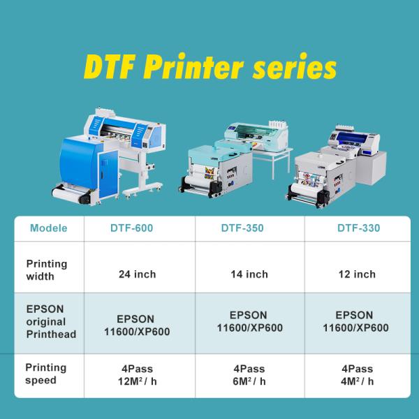 FCOLOR Good Quality A3 A4 DTF Sheets Hot Cold Peel Transfer Prints DTF PET Film for XP600 I3200 DTF Printing Tshirt Transfer