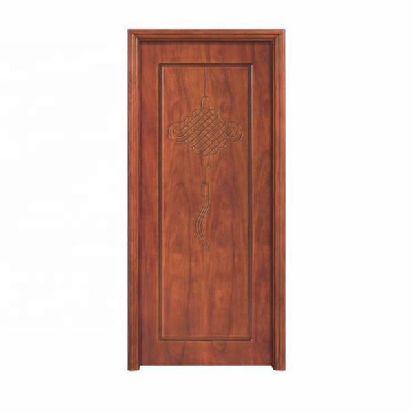Composite Veneer MDF HDF Wood Doors Waterproof PU Paint For Hotel