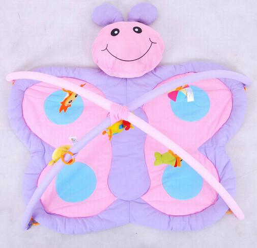 Purple Butterfly Babies Play Gyms And Mats / Baby Girl Play Gym
