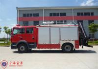 Veículo de socorro da emergência de GVW 13066kg com a torre de iluminação de levantamento para a luta contra o incêndio
