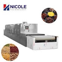 Le type trois de ceinture de tunnel met le dessiccateur en phase d'épice de nourriture de grain de machine de stérilisation par micro-ondes