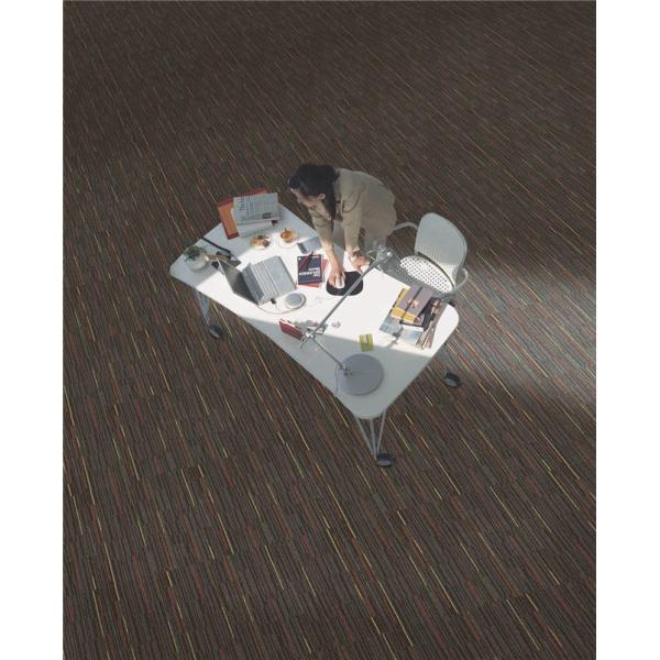 Colorful Indoor Outdoor Carpet Tiles / Commercial Grade Carpet Tiles