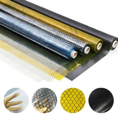 Anti Static PVC Curtain ESD Cleanroom Soft Wall Plastic For Room Dividers