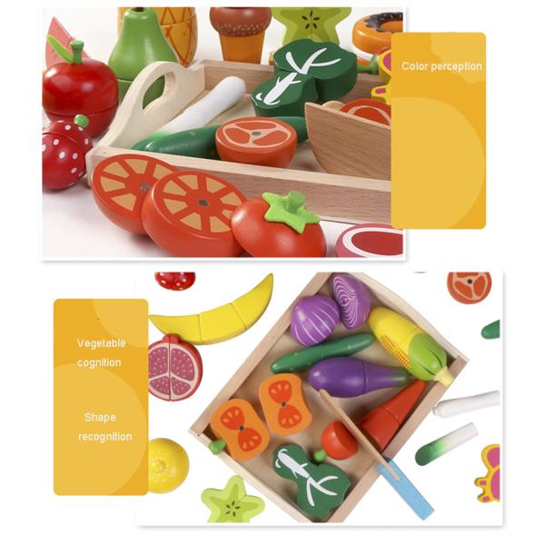 Кухня симуляции претендует игрушку деревянное Montessori воспитательное для детей