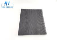 Tissu noir 200m/petit pain d'écran de fibre de verre d'écran d'insecte de plissé du gris 20*20