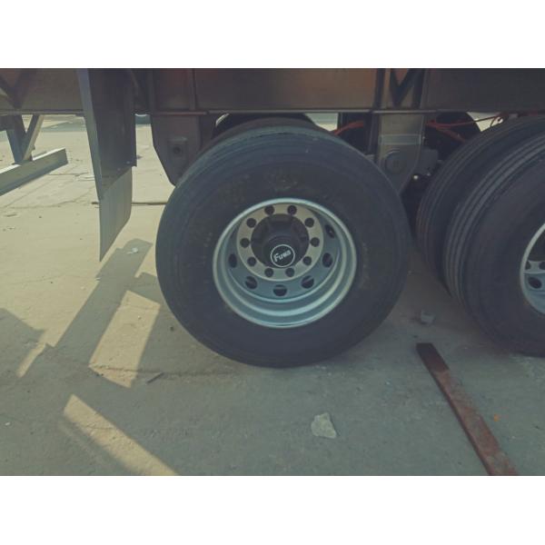 Imperméabilisez le pneu bleu de l'axe 315/80R22.5 de la couleur FUWA semi de remorques résistantes de porte arrière