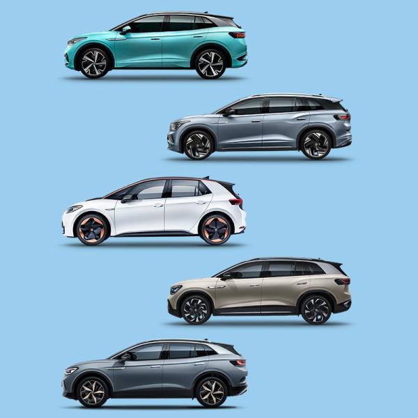 Novo Veículo Energético Pure Prime EV SUV VW ID4 ID6 Crozz Carro Elétrico Para Volkswagen