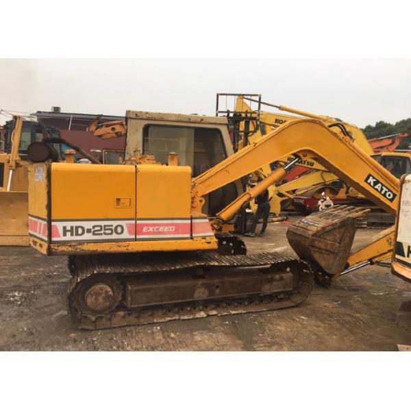 Kato HD250 Second Hand Excavator , Used Construction Equipment Original Japan