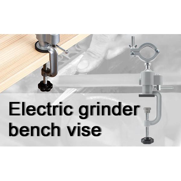 Стойка точильщика алюминиевого сплава с универсальными зажимными тисками