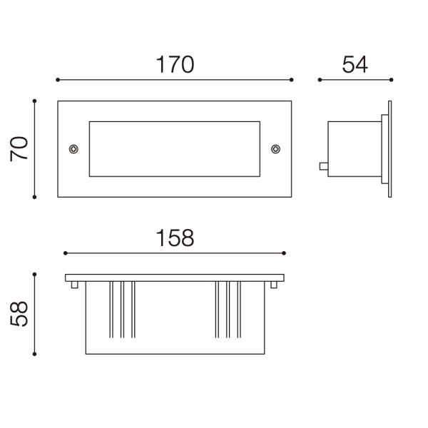 Stainless Steel LED Step Lights 3W 6W 10W E27 LED Light Bulb Aluminum Body
