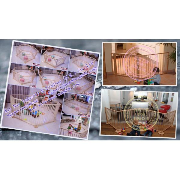 Wooden playpen , baby protection bar , baby fence , baby supplies