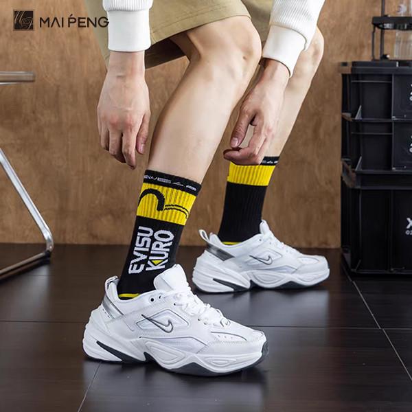 Fashion Cotton Custom Men Socks Street Wear Hip Hop Sport Crew Socks
