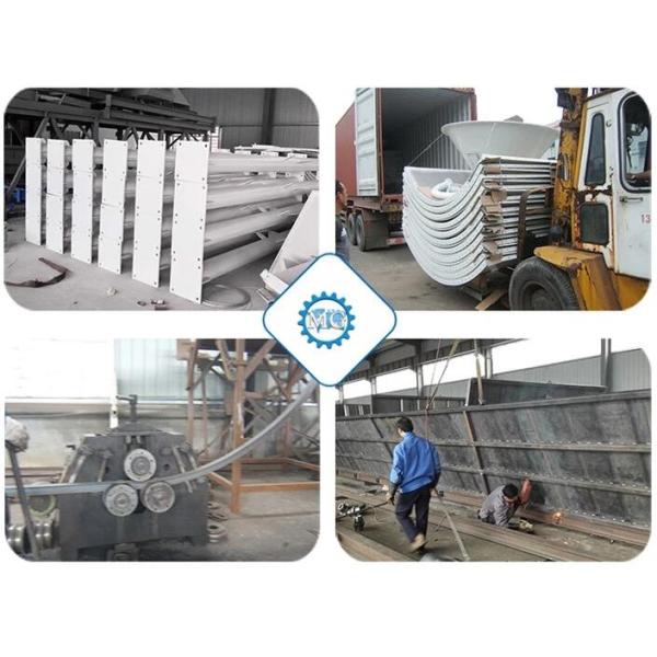 Собранное скрепленное болтами порошком дистанционное управление Вавле воздуха силосохранилища хранения цемента