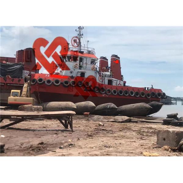0.05MPa 0.17MPa Inflatable Boat Lift Bags , Marine Airbags For Ship Launching