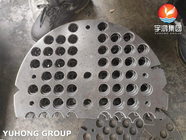 ASME SA516 Gr.70 Heat Exchanger Baffle Heat Exchanger Components