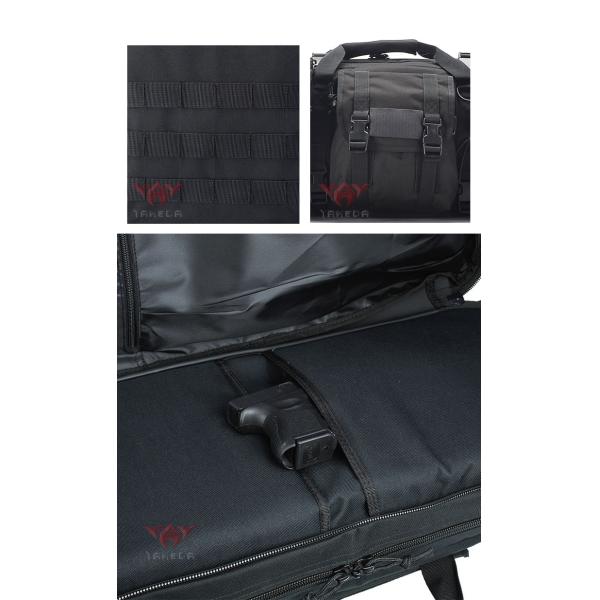 Outdoor Military Hunting Tactical Gun Bags , Long Multiple Rifle Case Backpack