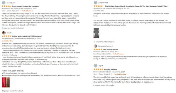 1400W Power Output Infrared Light Therapy Devices 5-30 Minutes Treatment Time for Optimal Health and Wellness