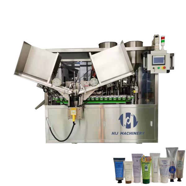 Remplisseuse de tubes en plastique pour dentifrice crémeux