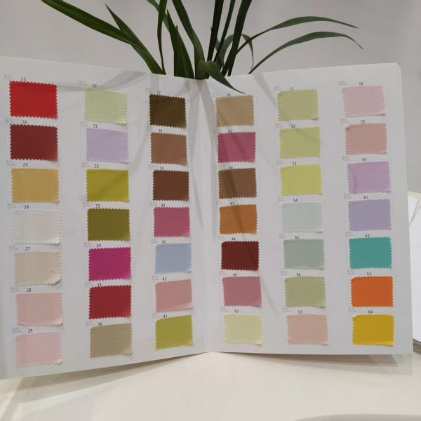 Lightweight Woven Outdoor Fabric 51GSM Nylon And Cotton Blend Fabric For Soft Warm Jacket