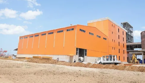 Prefabricated Steel Structure Building Fiberglass Panel Industrial Workshop