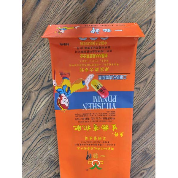 Stitched Closure Waterproof Grain Bag with Multilateral Sides Sealing for Durable Bean Packing