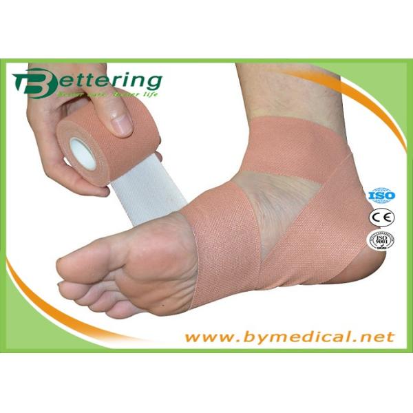 Elastic Adhesive Bandage Tape , Elastoplast Finger Protection Tape For Wound Dressing