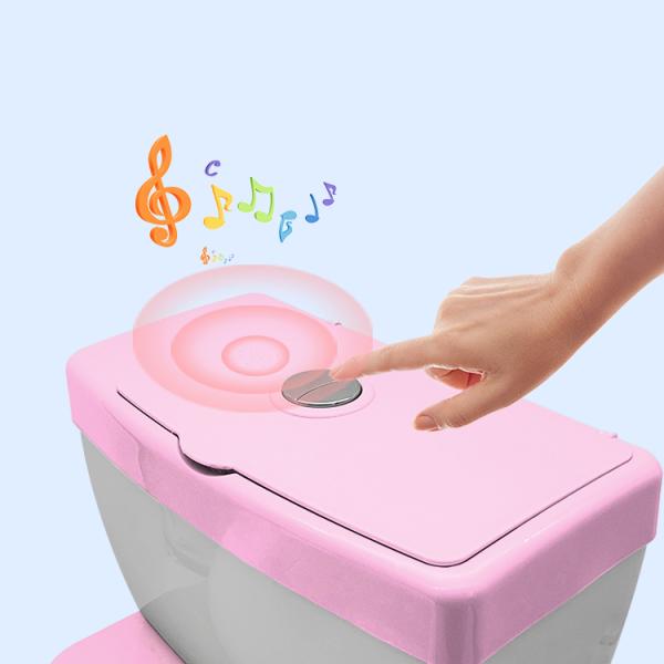 Blue Pink White Kids Potty Toilet Trainer with Custom Logo Acceptance and Eco Friendly Design