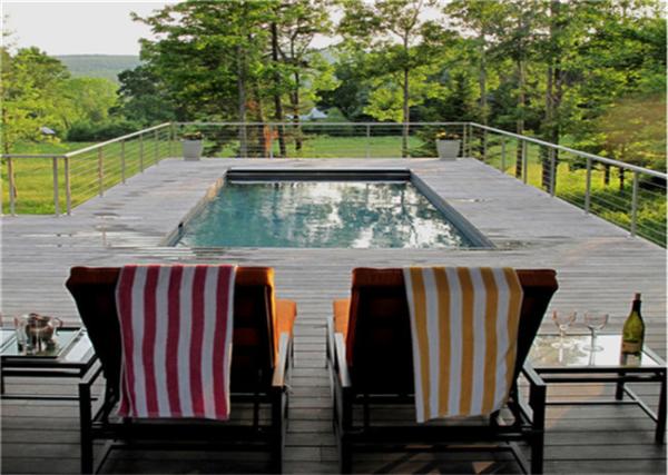 Elegant Stainless Steel Wire Balustrade System , Stainless Steel Cable Porch Railing