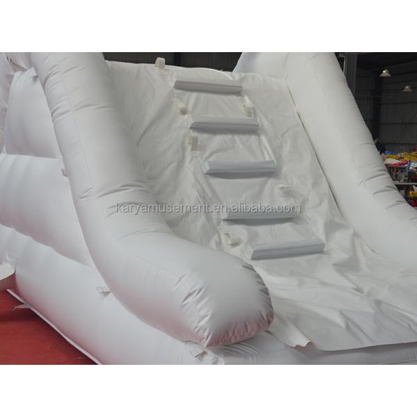 Inflatable Castle Slide Combination Gas White Slide with Blower C/E or U/L Standard