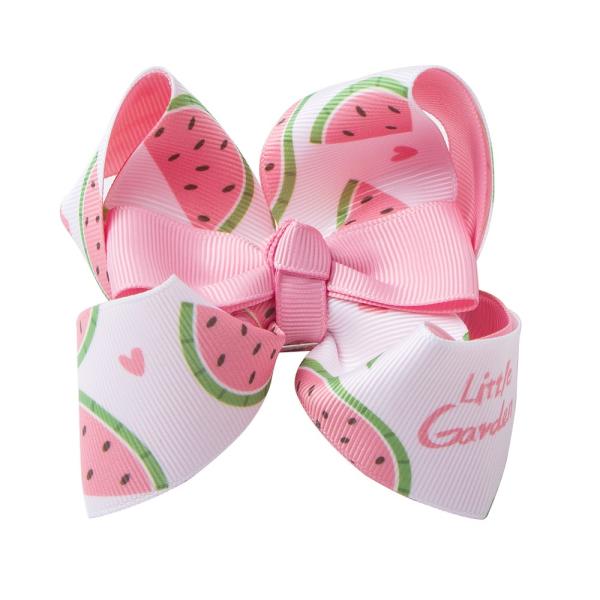 Sublimated Girl Cheerleading Bows with Hair Ring Delivery in 3-7 Working Days 16*20cm