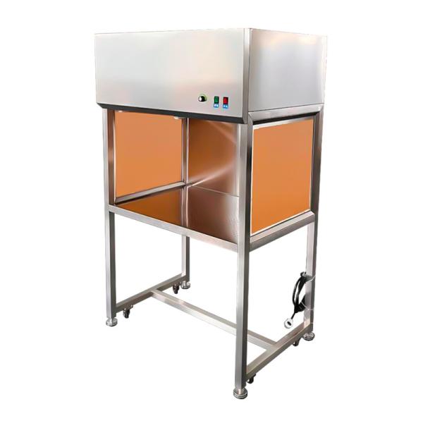 Stainless Steel 304 Laminar Flow Hood Clean Bench with 1200*800*2050 Size and 100 Class@0.3um Cleanliness