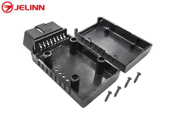 OBD2 Housing OBD 2 Plastic Case With Curved Pin Male Connector