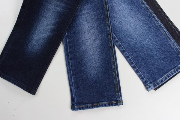 2024 Hot Sell 12.5 Oz  Dark Blue Stretch  Woven Denim Fabric For Jeans