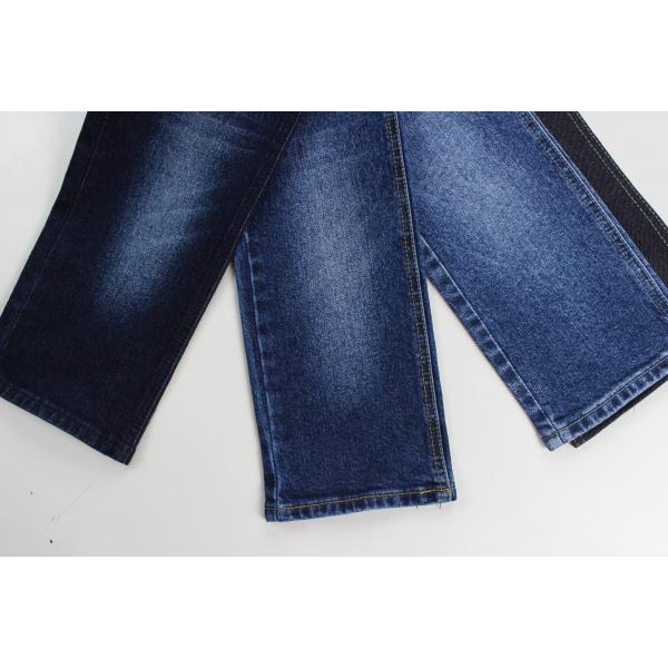 2024 Hot Sell 12.5 Oz  Dark Blue Stretch  Woven Denim Fabric For Jeans