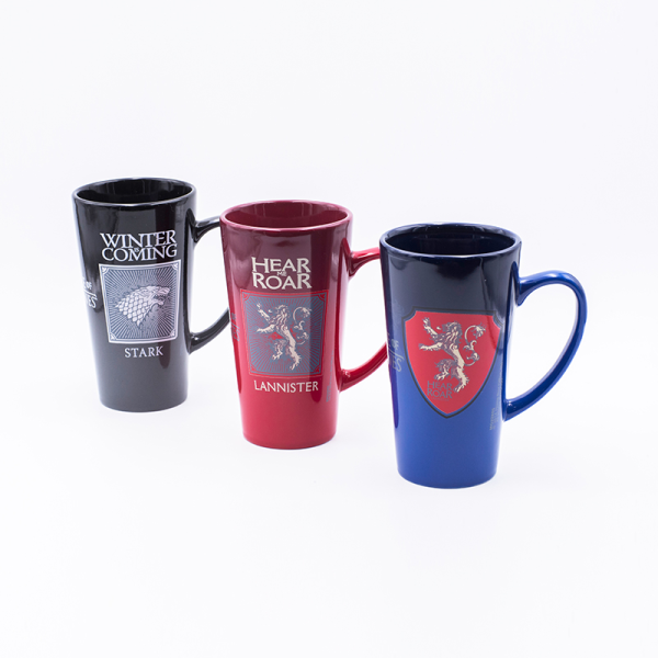 Licensed mug 450ml featuring gradation glaze and decal fired ideal for souvenir store
