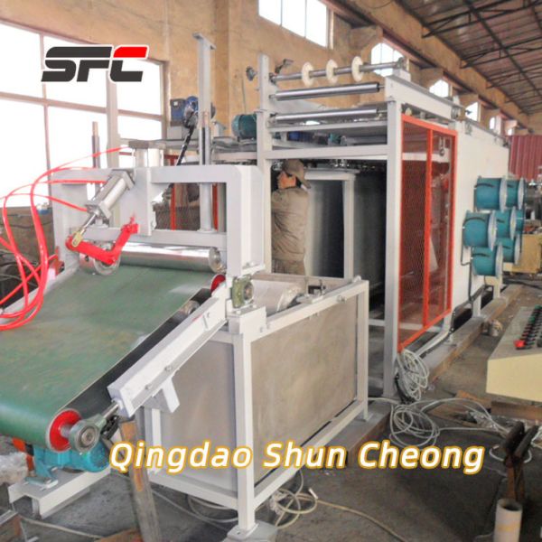 PLC Control Compact Body High Automation Fabric Core Conveyor Belt Vulcanizing Press for Rubber Strip Production Line
