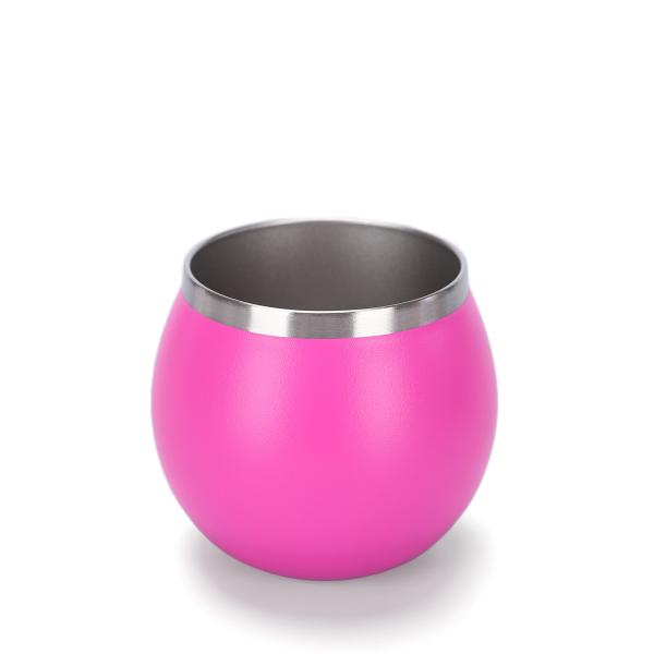 Cross-border Amazon 304 Stainless Steel Insulated Cup Mini Brazilian And Argentine Eggshell Cup Outdoor Portable Mate Cup