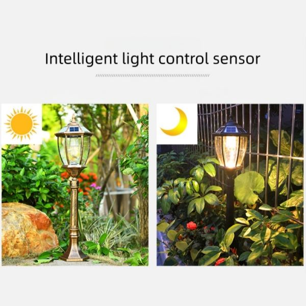 LED Solar Garden Light With High Efficiency Weather Resistant Fast Charging for Patio & Garden