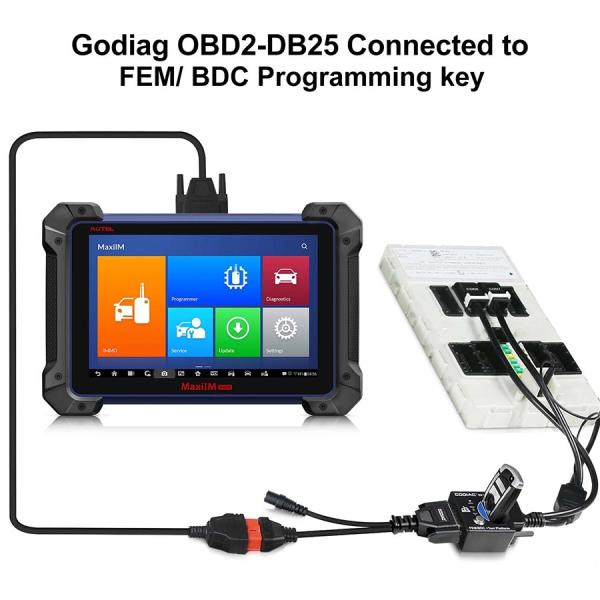 BOX BREAKOUT GODIAG GT100 com BMW CAS4 CAS4+ e FEM/BDC plataforma de teste de envio gratuito para VVDI2 VVDI Key Tool Plus