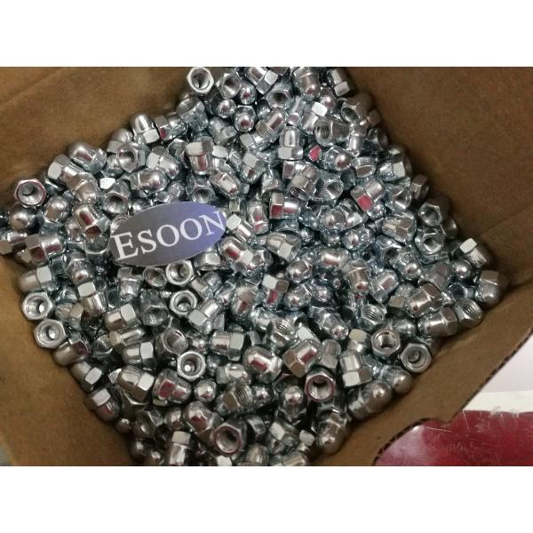 M12-1.75 DIN1587 Acorn Nuts Carbon steel Grade 4 Zinc plated surface