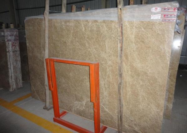 Light Emperador Real Marble Slab Countertop For Bathroom Wall Floor