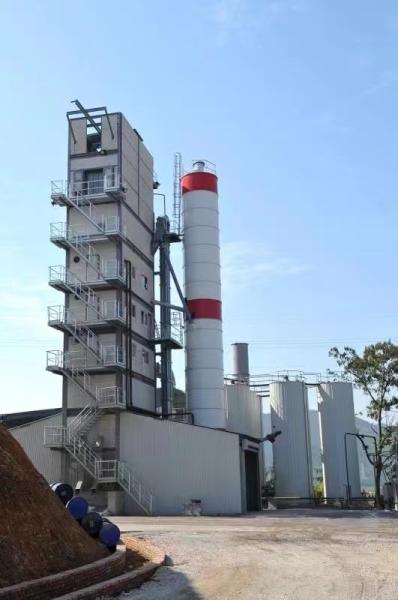 80TpH Asfalto Hot Mix Batching Plant para construção rodoviária