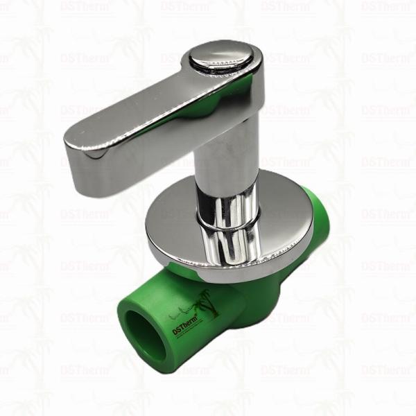 Luxury Copper-Plastic PPR Ball Valve Corrosion Resistant High Pressure Level